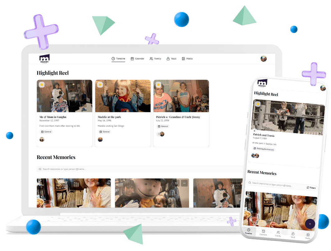 Memory Murals app screenshot