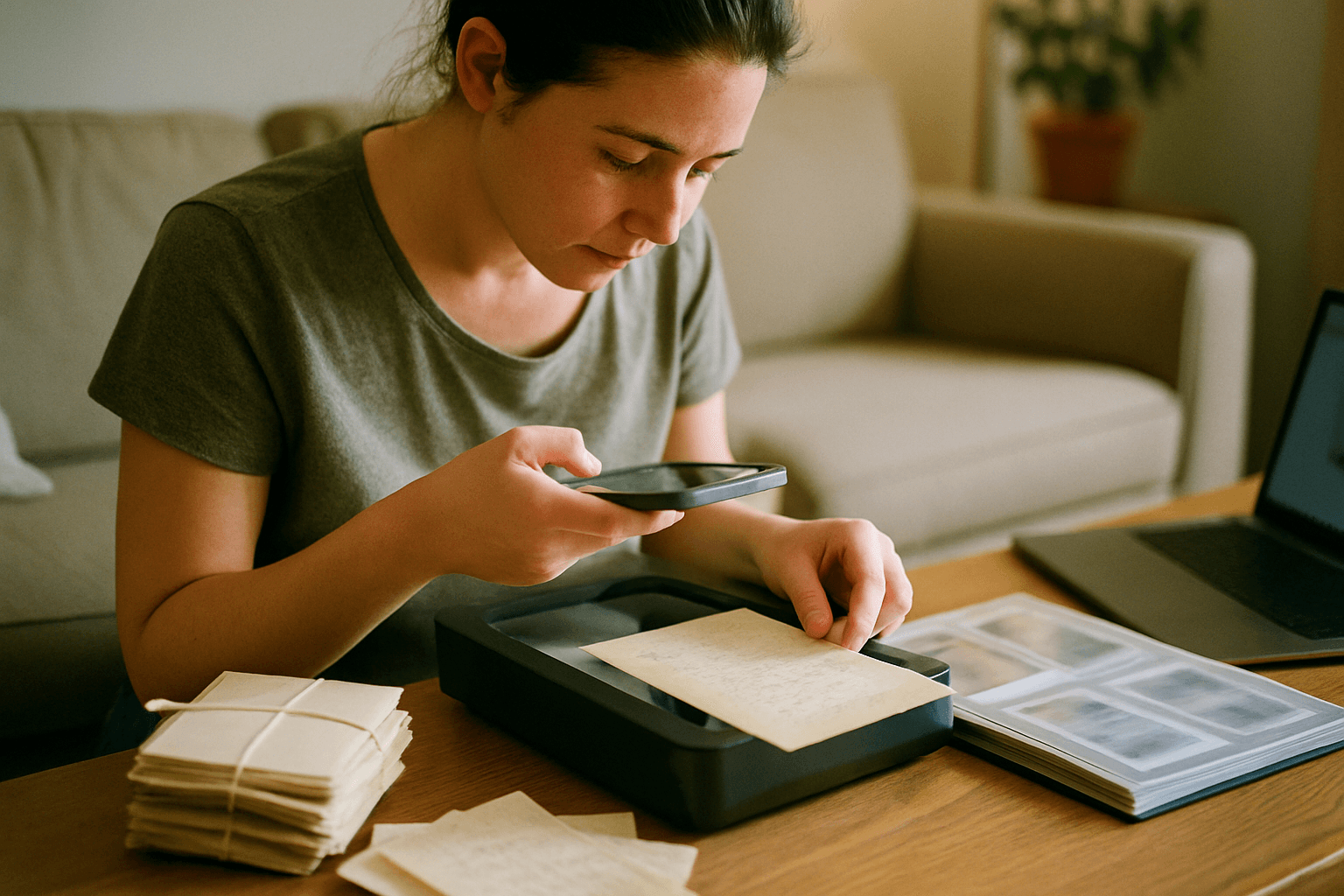 How to Digitize and Archive Family Letters (Without Damaging the Originals)